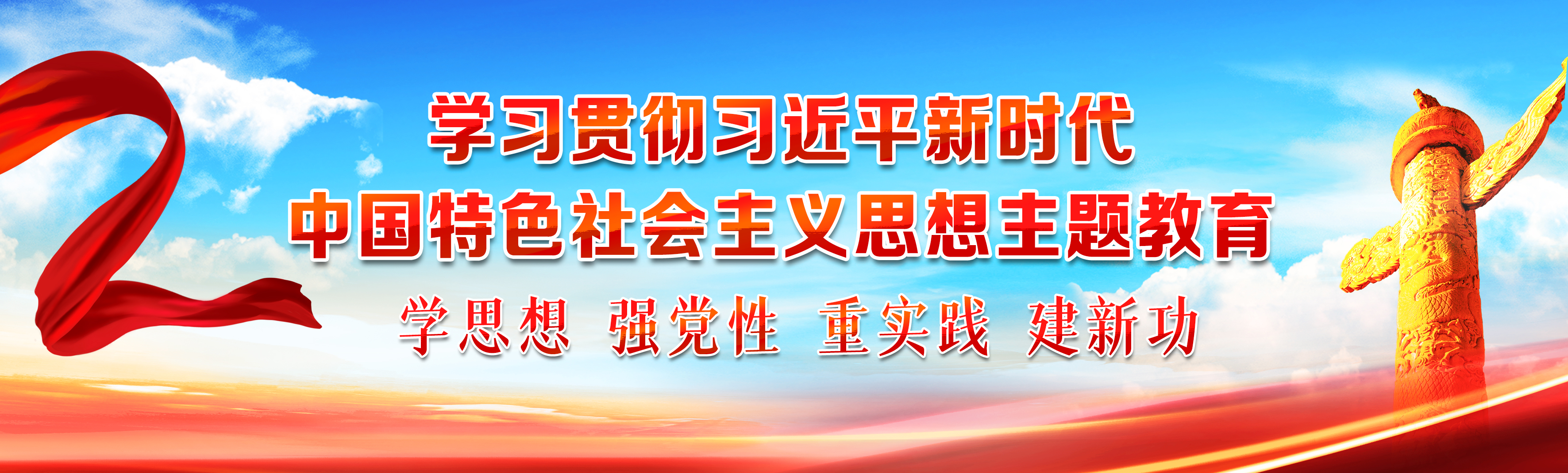 学思想 强党性 重实践 建新功