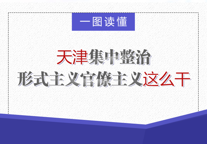 【一图读懂】天津集中整治形式主义官僚主义这么干